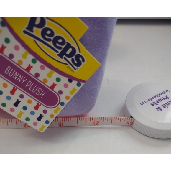 2024 PEEPS 12" Tall PINK & PURPLE Plush Easter Bunny w/ Tag - Picture 7 of 7